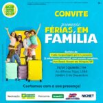 Promoção “Férias em Família”: ACIS realiza sorteio de um vale-hospedagem para quatro pessoas nesta quinta, dia 31